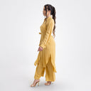 Conjunto Linho - Amarelo Queimado