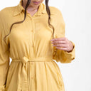 Conjunto Linho - Amarelo Queimado