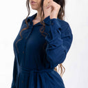 Conjunto Linho - Azul Marinho