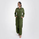 Conjunto Linho - Verde Musgo
