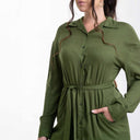 Conjunto Linho - Verde Musgo