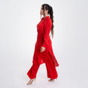 Conjunto Linho - Vermelho