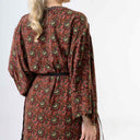 Kimono Midi Fendas - kelly