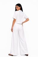 CAMISA CROPPED - BRANCA