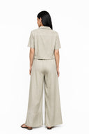 CAMISA CROPPED - PALHA